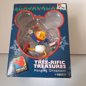 VTG MICKEY UNLIMITED TREE-RIFIC TREASURES HANGING ORNAMENT BY ENESCO NIB/NWT